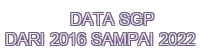 data sgp dari 2016 sampai 2022